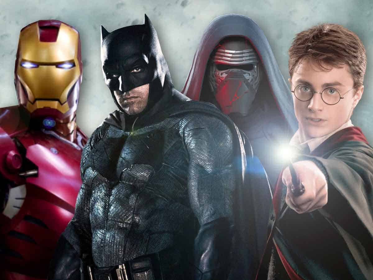 marvel, dc comics, star wars y harry potter
