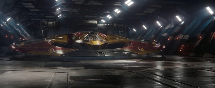 La nave de Sakaar en Thor: Ragnarok