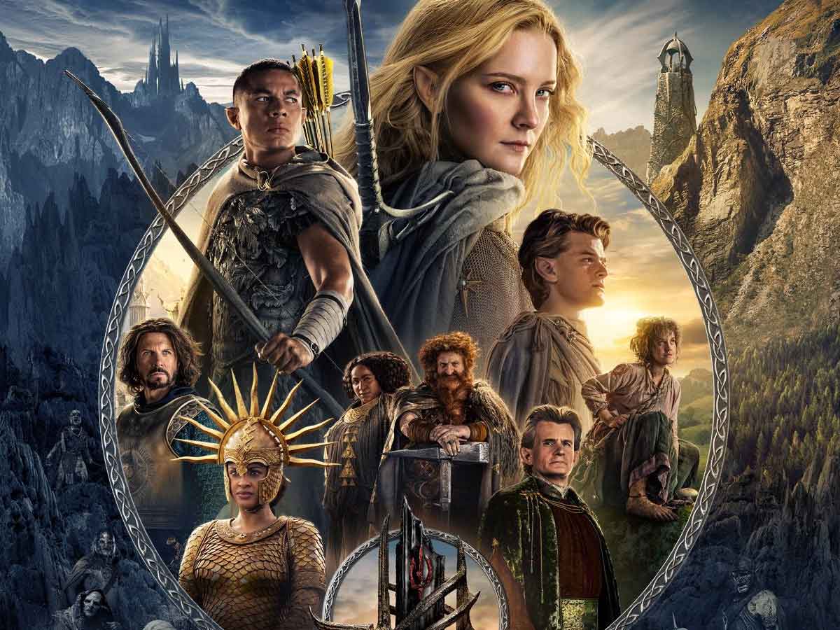 póster de el señor de los anillos: los anillos de poder