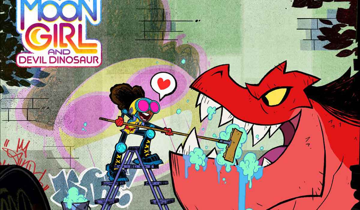 'marvel's moon girl and devil dinosaur'