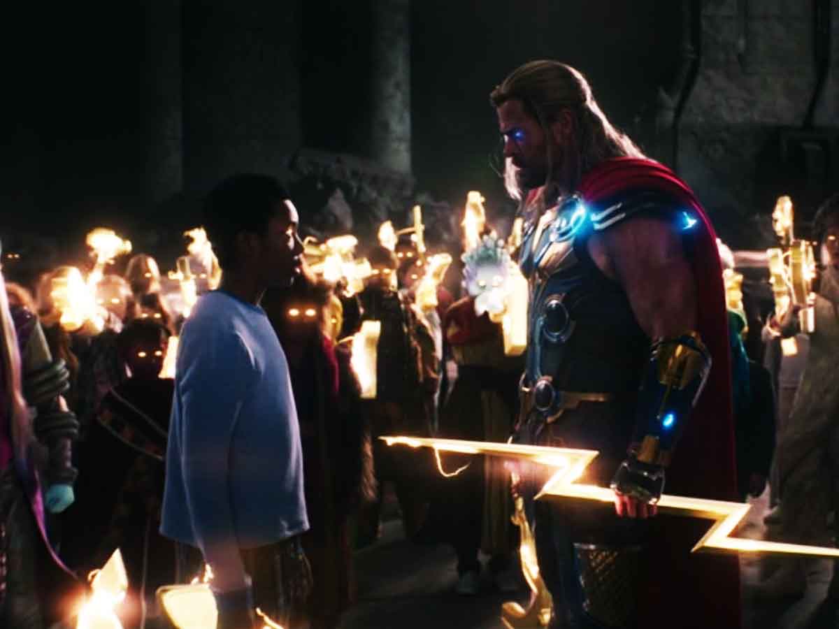 marvel reemplazó a los niños de thor 4 que actuaban mal con cgi