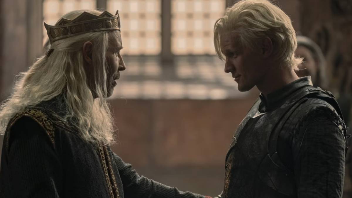 daemon y viserys en la casa del dragón