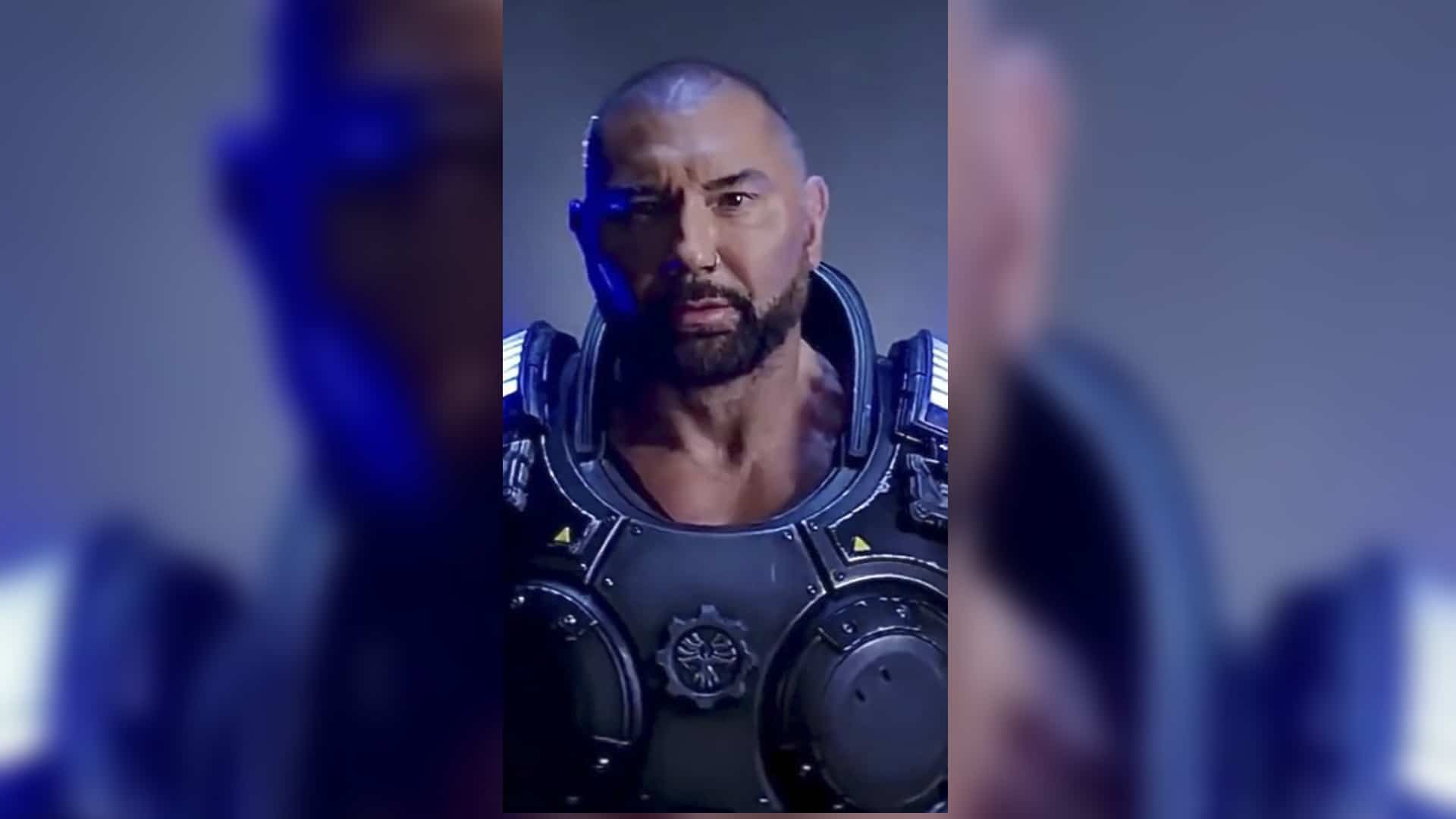 dave bautista confirmó que será marcus fenix en la saga de netflix de gears of war