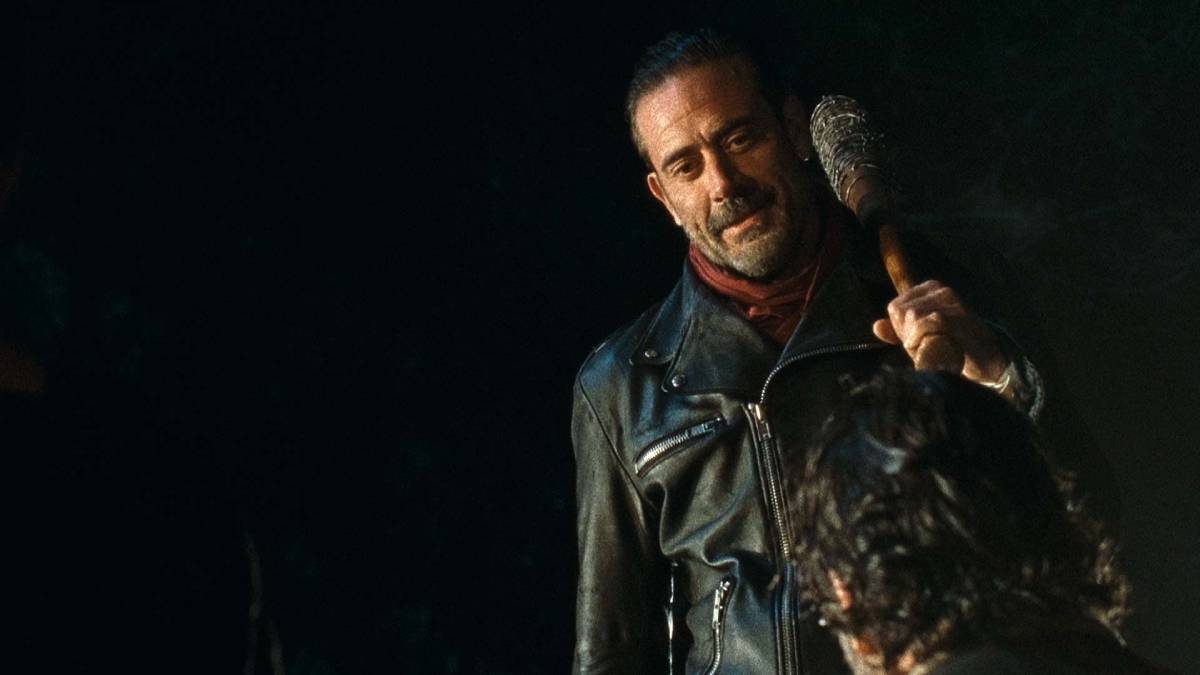 Negan (Jeffrey Dean Morgan) en The Walking Dead