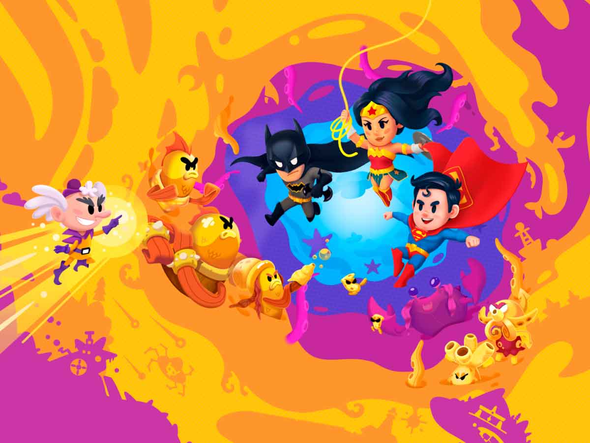 liga de la justicia dcs justice league: cosmic chaos