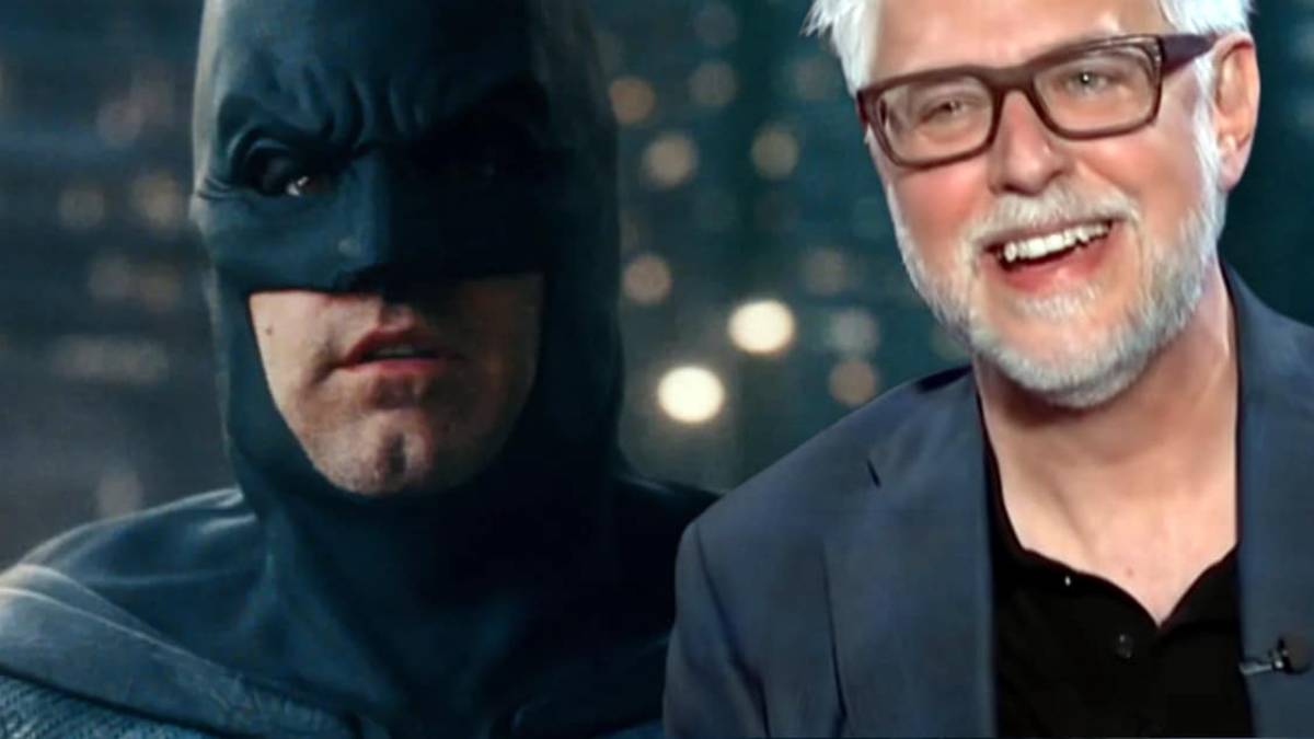 james gunn y ben affleck como batman