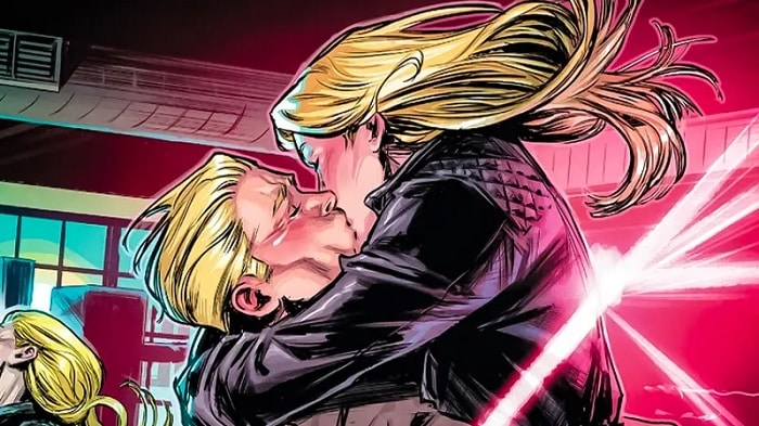 Steve Rogers y Sharon Carter