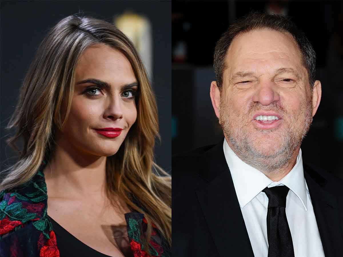 cara delevingne y harvey weinstein