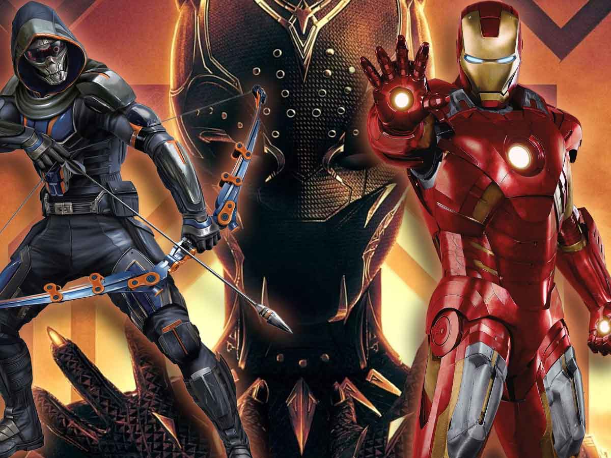 marvel trajes y las armaduras