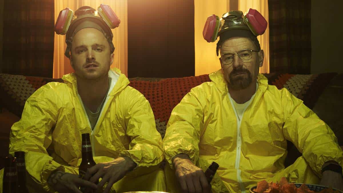 Jesse Pinkman y Walter White en Breaking Bad tragaperras