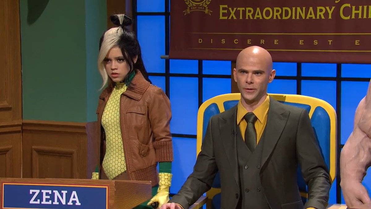 jenna ortega como x-men en marvel studios