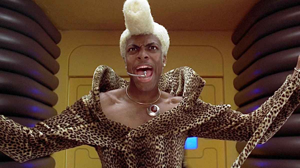 chris tucker como ruby rhod en el quinto elemento