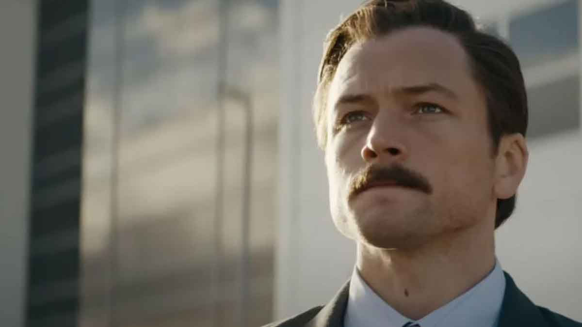 Taron Egerton en Tetris