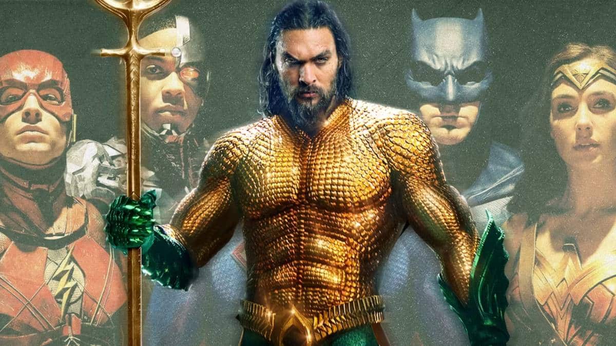 el error de aquaman 2 y liga de la justicia