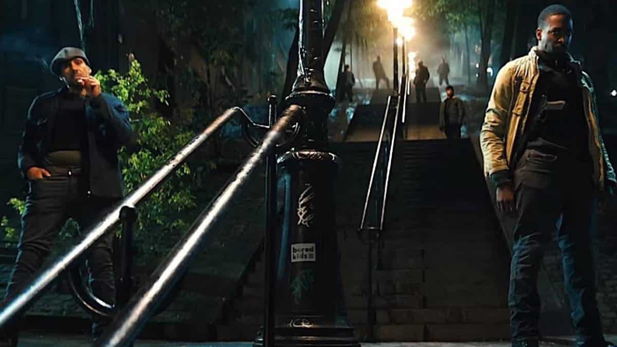 las escaleras de john wick 4