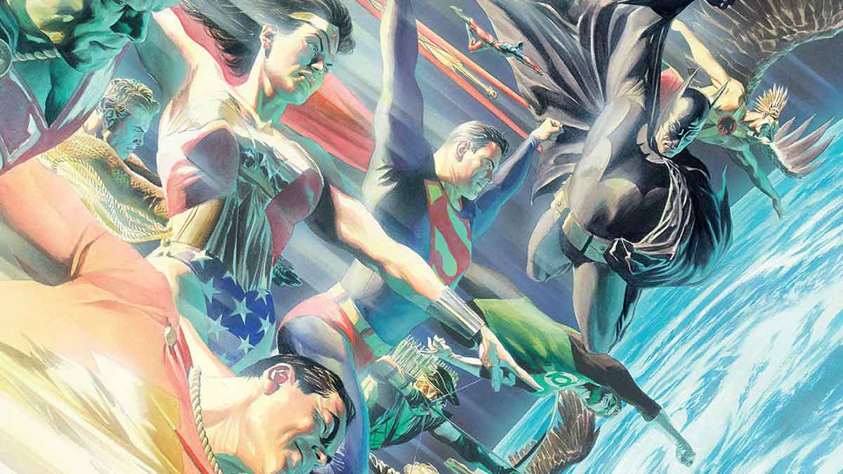 Liga de la justicia por ALex Ross
