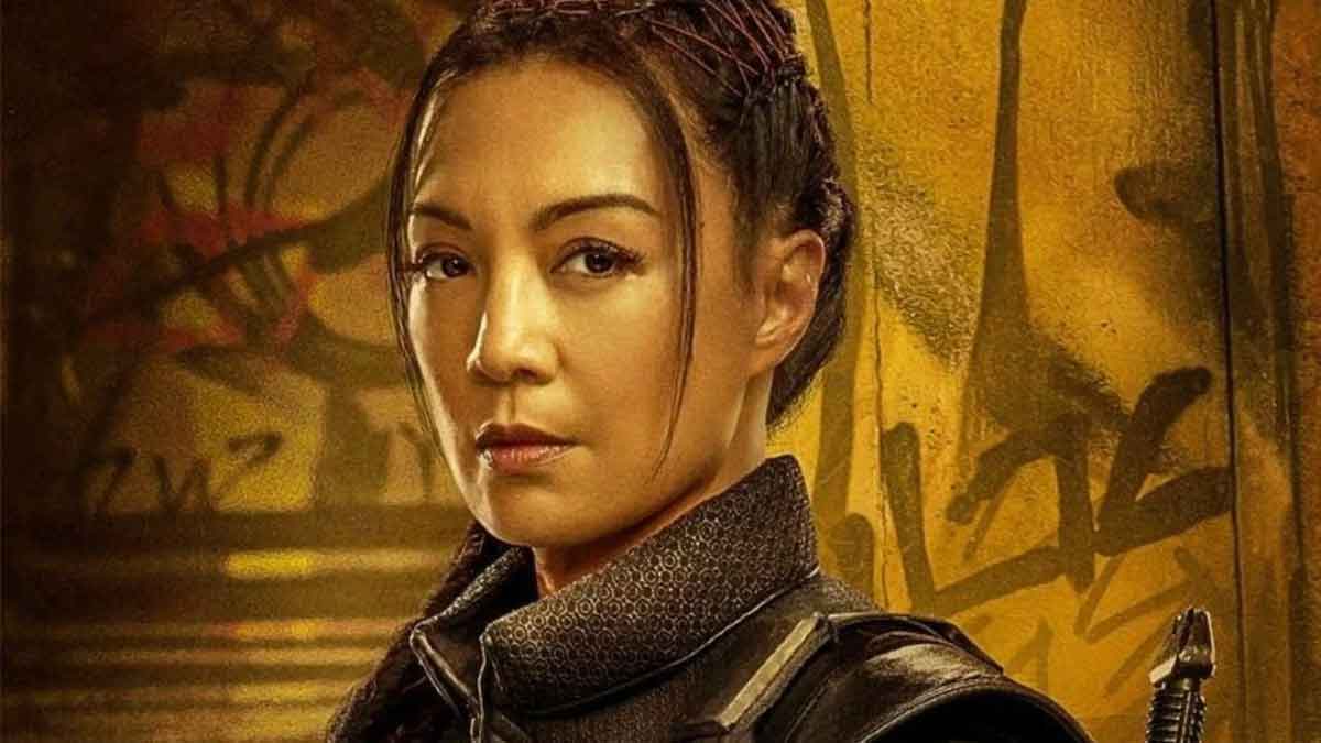 ming-na wen como fennec shand en star wars, the mandalorian, el libro de boba fett