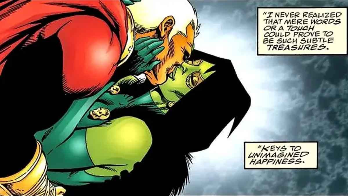 Adam Warlock y Gamora en los cómics de Marvel