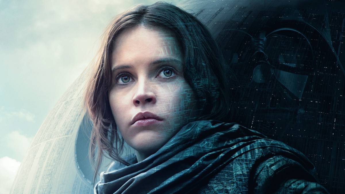 Felicity Jones como Jyn Erso en Star Wars