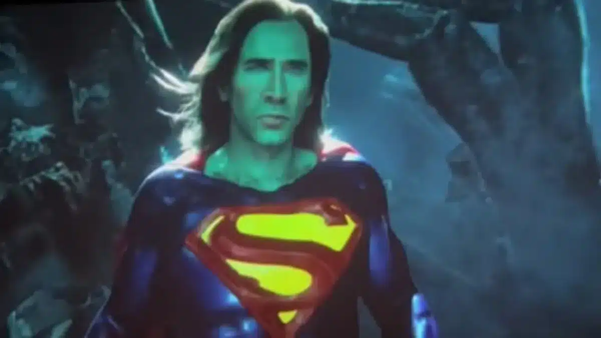 nicolas cage superman the flash