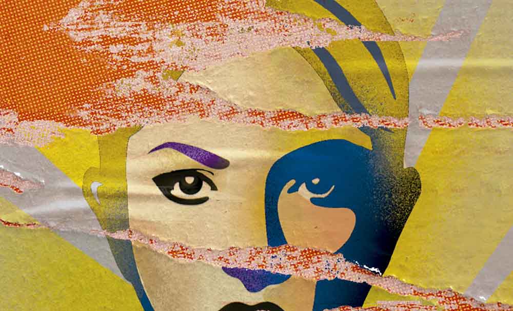 portada parcial de poster girl