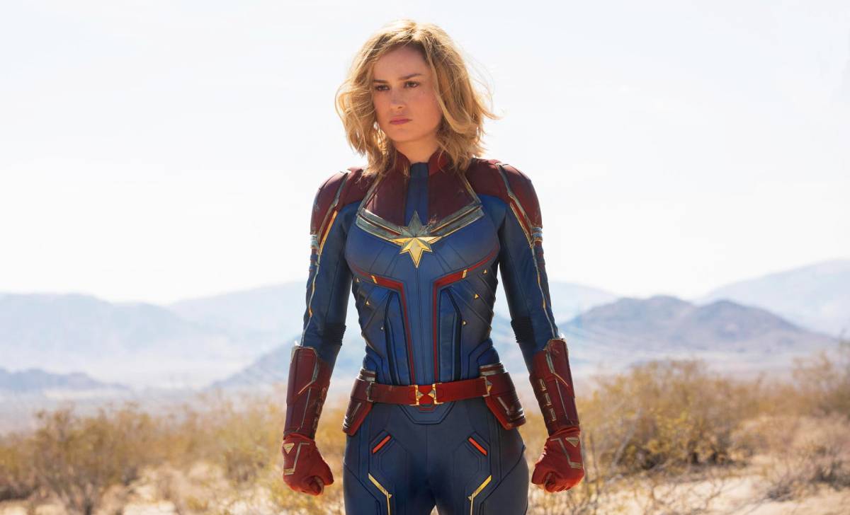 Brie Larson como Capitana Marvel