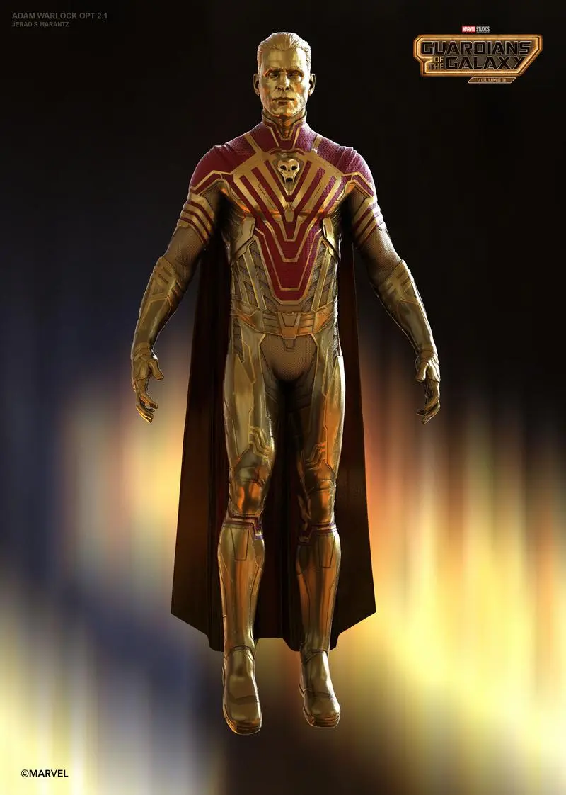 Concept art de Adam Warlock