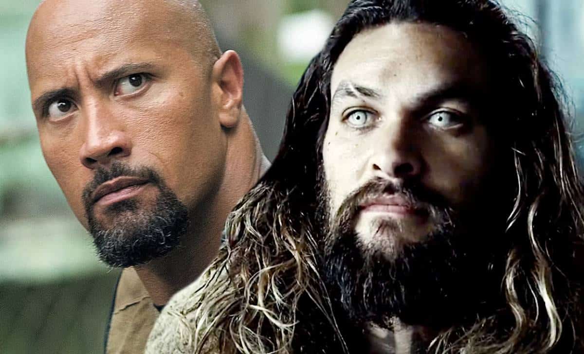 The Rock y Jason Momoa en Fast and Furious
