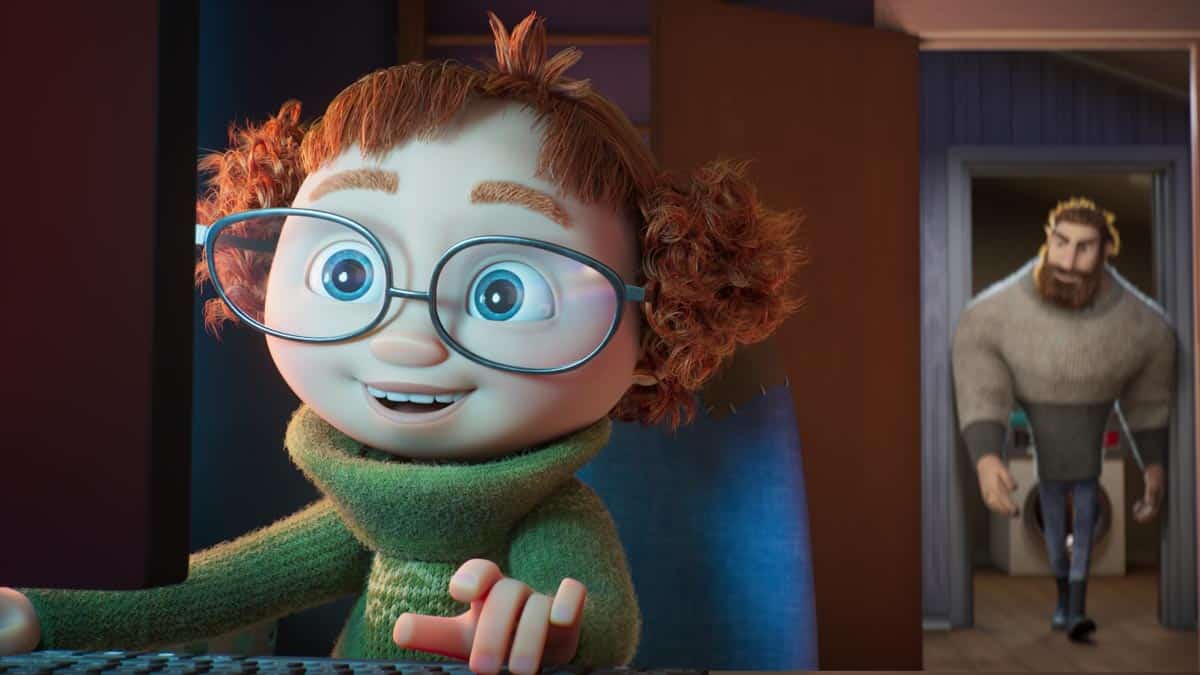 una familia de superhéroes fotogram