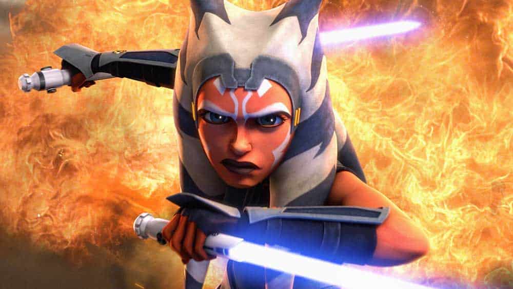 Ahsoka en animación