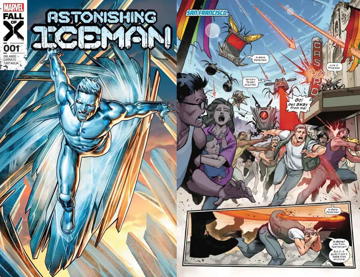 astonishing iceman #1 de marvel