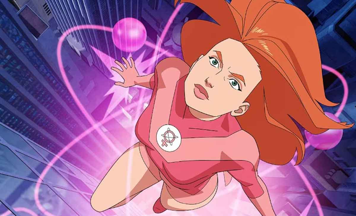 Atom Eve en la serie de animación Invincible