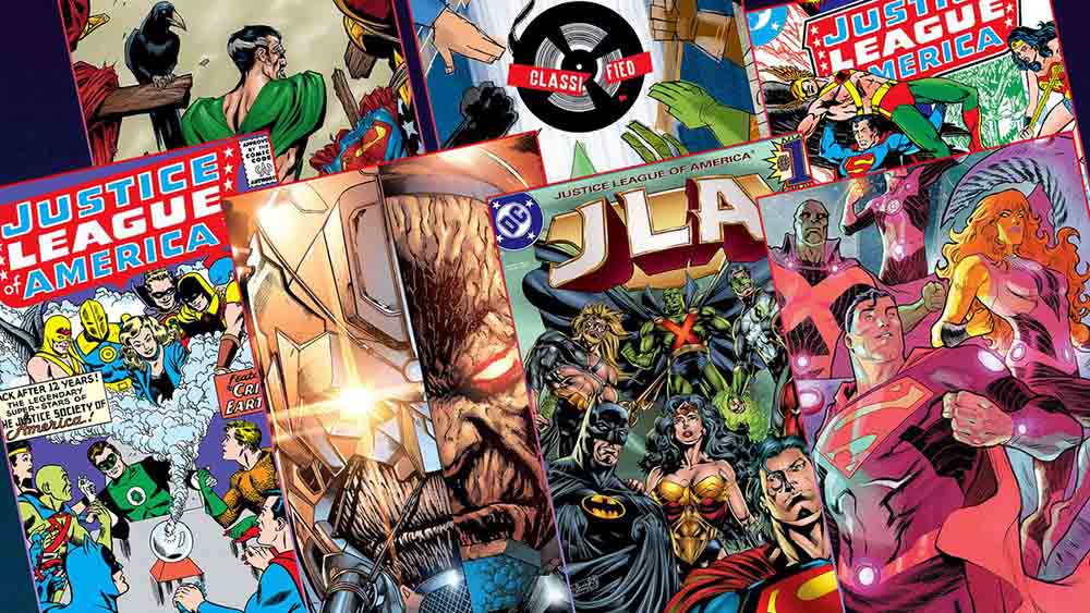 Diferentes cabeceras de DC Comics