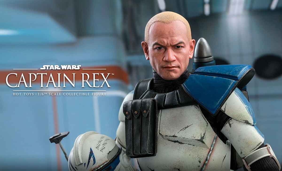el capitán rex en figura de hot toys