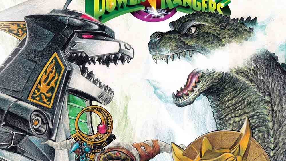 godzilla contra los power rangers