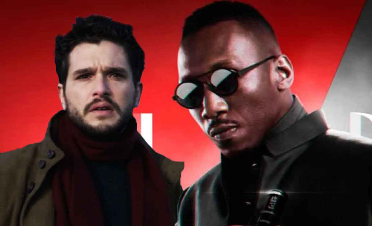 kit harington - caballero negro y blade