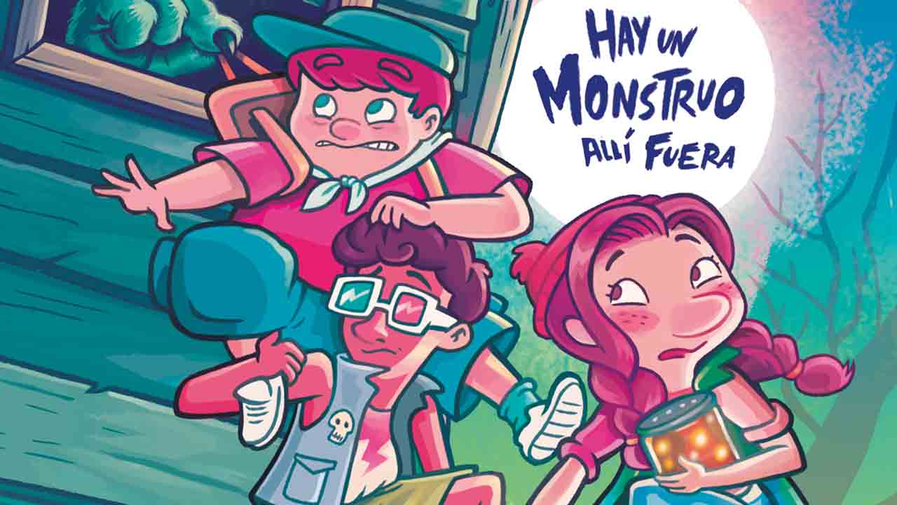 los protagonistas de campamento escalofrío