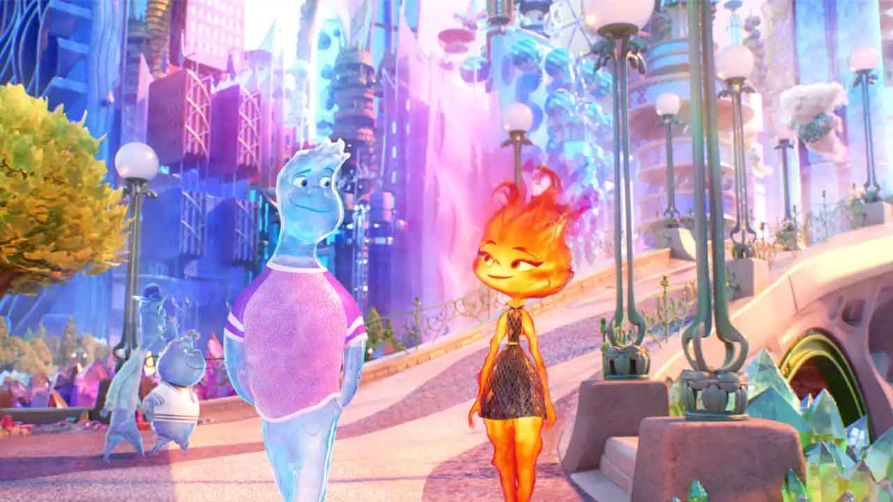 Los protagonistas de Elemental