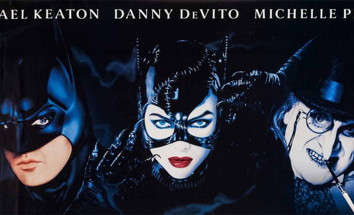 Los tres protagonistas de Batman vuelve