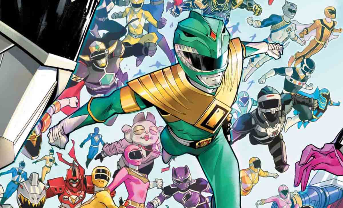 power rangers en cómic