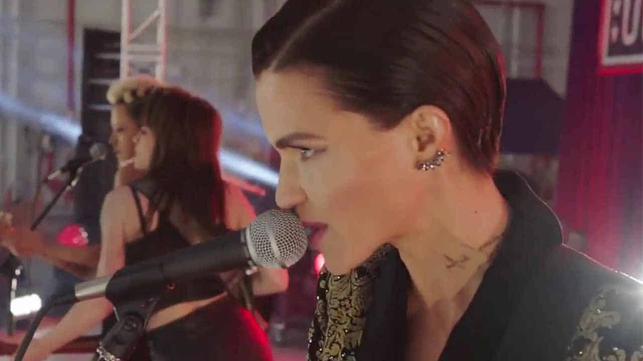 Ruby Rose en Dando la nota 3