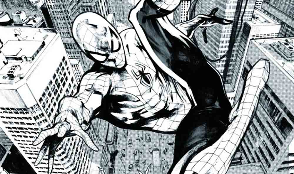 spiderman visto por pepe larraz