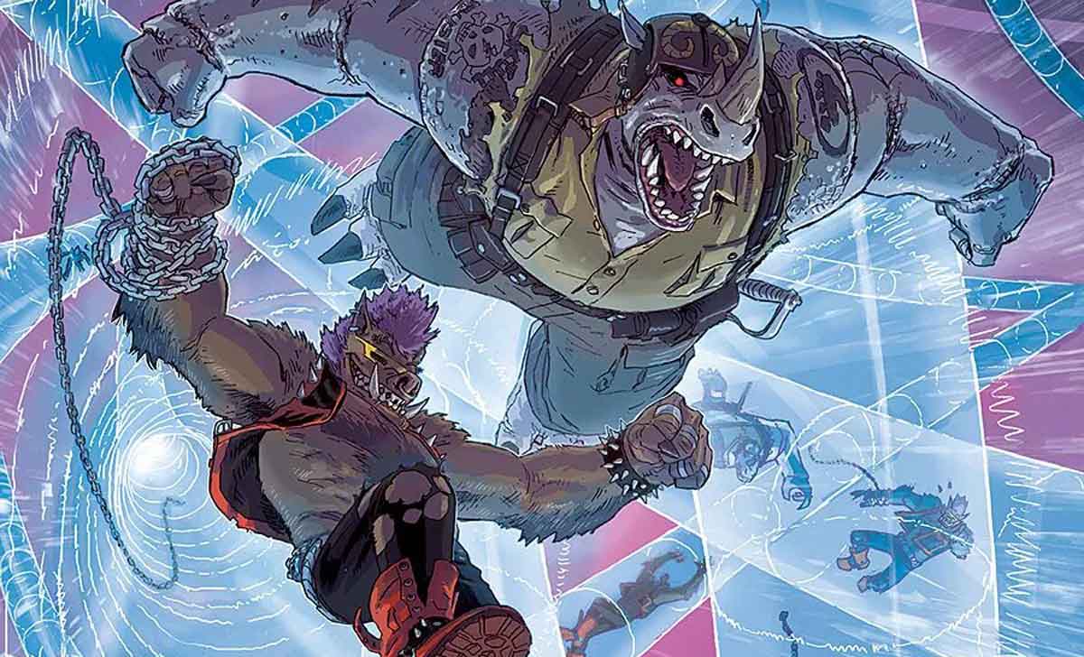 las tortugas ninja 14. bebop y rocksteady destruyen el tiempo