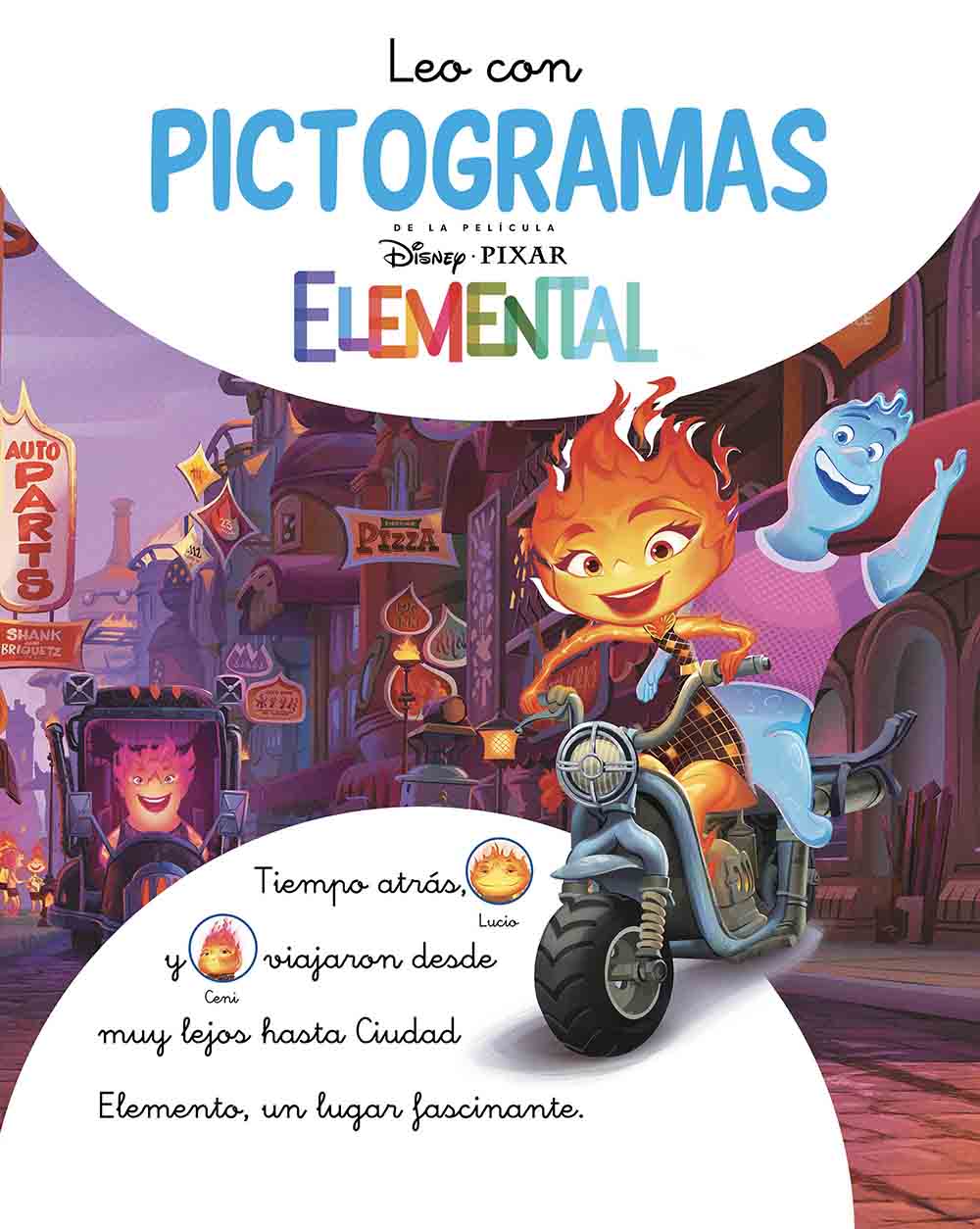 uno de los tres libros de elemental