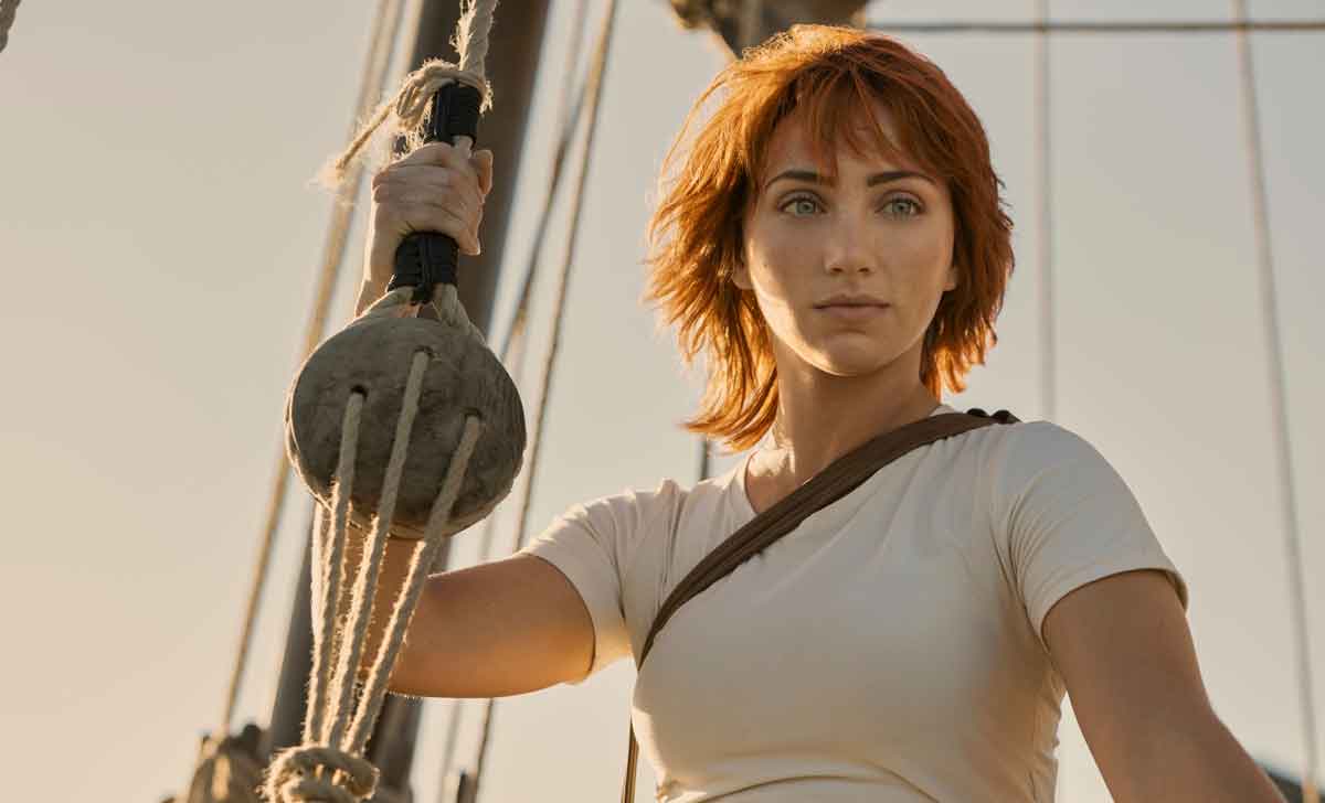 emily rudd como nami en one piece