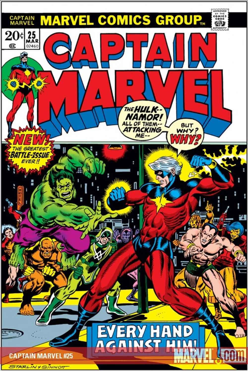 Captain Marvel #25