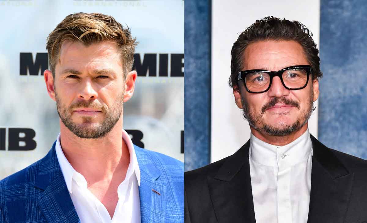 Chris Hemsworth y Pedro Pascal
