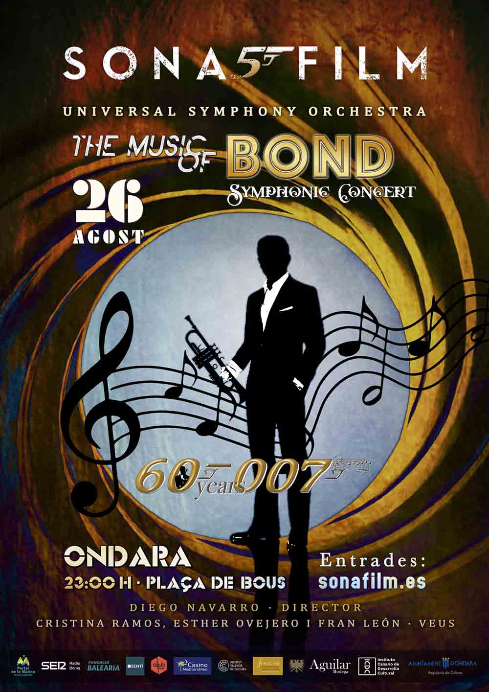 Sonafilm prepares a concert for the anniversary of James Bond Ruetir