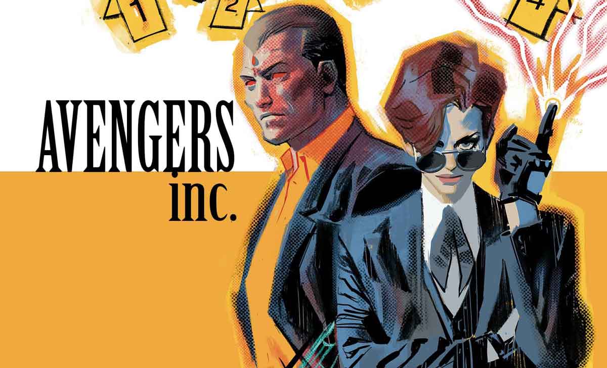 la avispa forma equipo con vision en avengers inc.