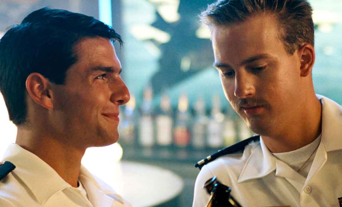 Maverick y Goose en Top Gun